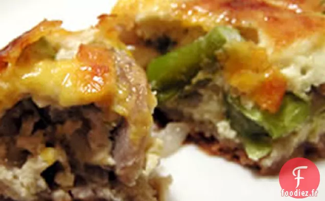 Quiche aux Asperges et Champignons