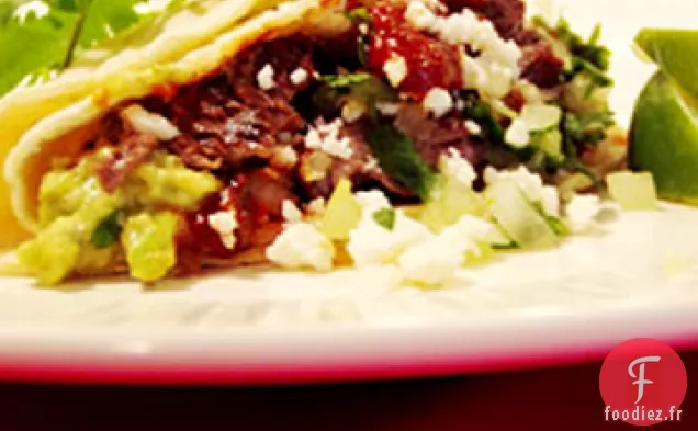 Tacos de Style Taqueria (Carne Asada)