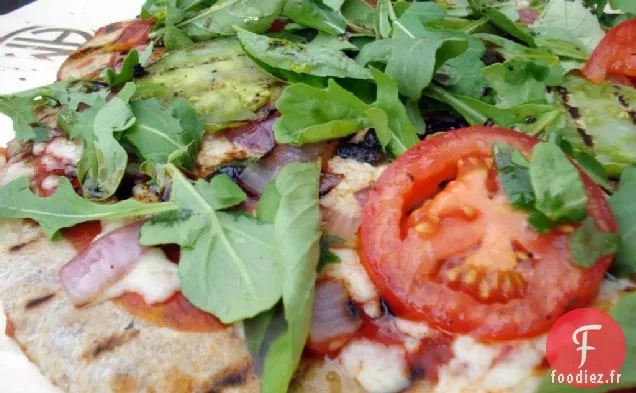 Pizza Grillée Maison
