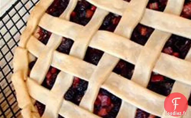 Tarte à la Rhubarbe de Mûrier