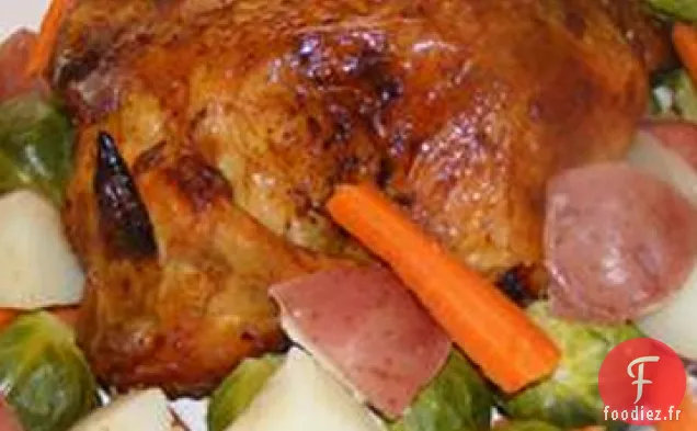 Poulet Rôti Entier Simple