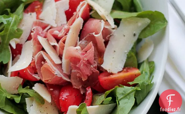 Jambon De Parme, Parmesan Et Tomates Cerises