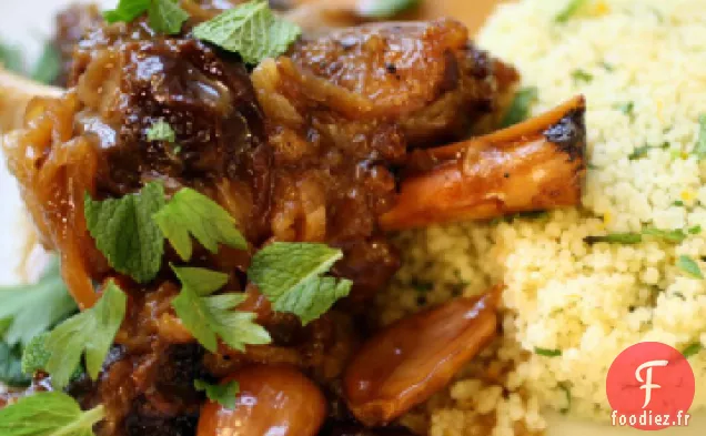 Agneau démonté aux Pruneaux