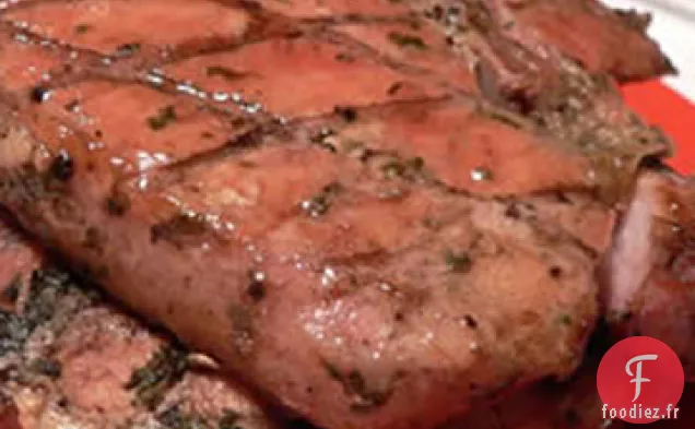 Côtelettes de Porc de Caryer Grillées Succulentes