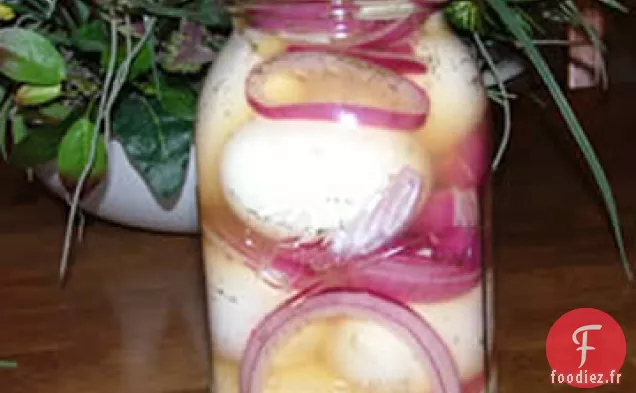 Oeufs Marinés à l'Ail