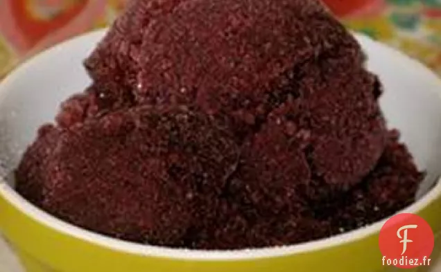 Sorbet Pamplemousse Rose Aux Myrtilles