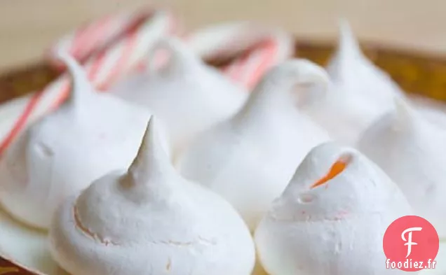 Biscuits à la Meringue à la Menthe Poivrée