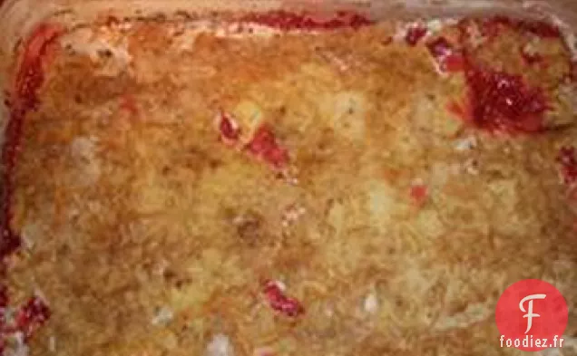 Gâteau à la Rhubarbe de Tante Kaye