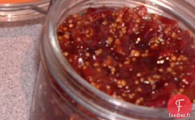 Chutney de Manchego et de Figues Fraîches pour Crostini