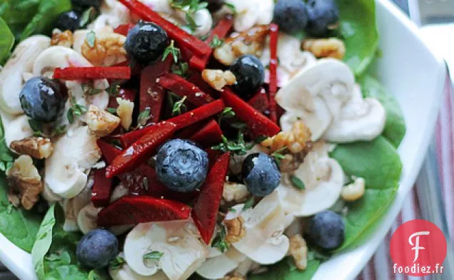 Champignons, Myrtilles Et Betteraves