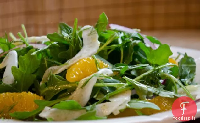 Salade de Roquette, Fenouil et Orange