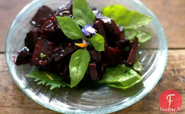 Betteraves Glacées au Miel Et au Gingembre