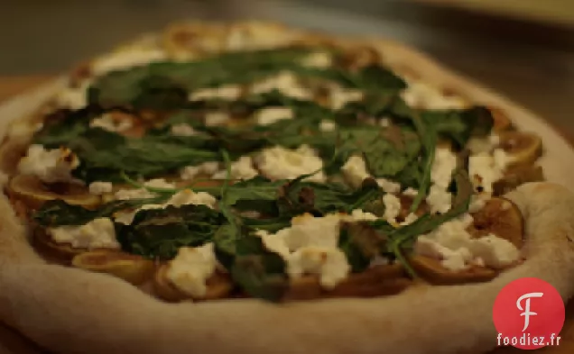Pizza aux Artichauts et Roquette Au Prosciutto