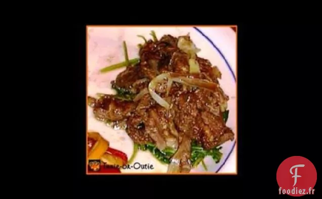 Roquette Sautée Au Bœuf Balsamique