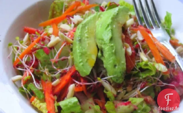 Salade de Carottes et Betteraves à la Vinaigrette au Gingembre