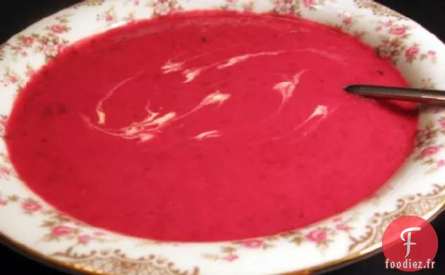 Soupe de Betteraves Rôties et de Pommes de Terre