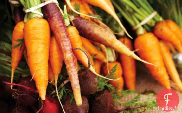 Recette de Carottes et Betteraves Cuites au Sel