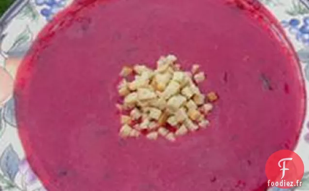 Soupe de Betteraves Rôties et de Pommes de Terre