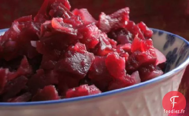 Purée de Betteraves et de Poires