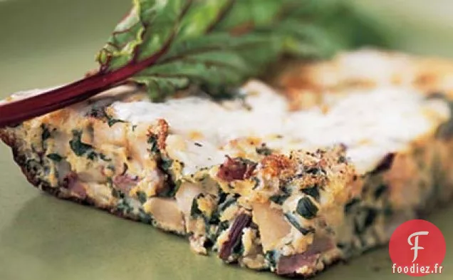 Frittata de Pommes de Terre et de Betteraves