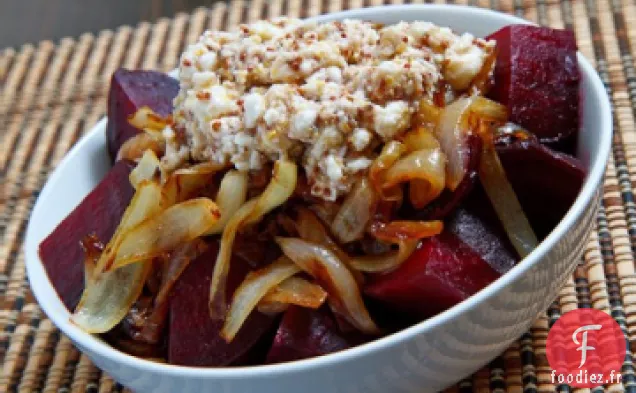 Betteraves et Oignons Caramélisés à la Feta