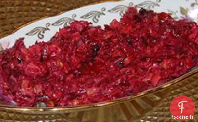 Salade de Betteraves, Noix et Pruneaux