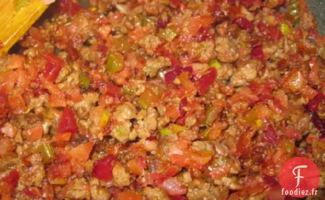 Hachis de Porc Flanelle Rouge