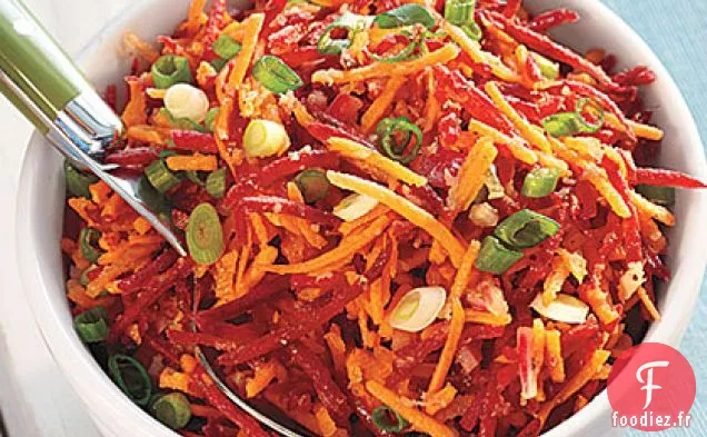 Salade de Carottes, Betteraves et Gingembre