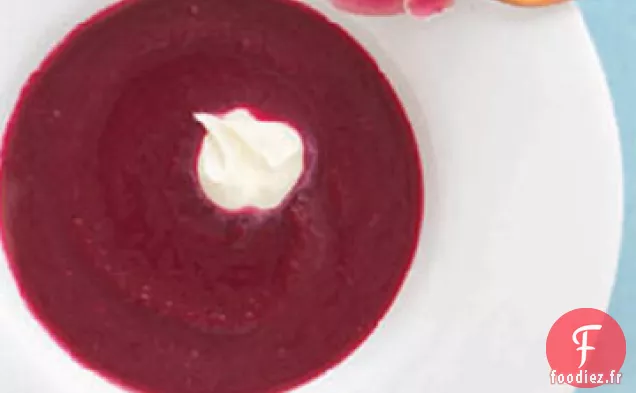 Soupe aux Pommes de Betterave