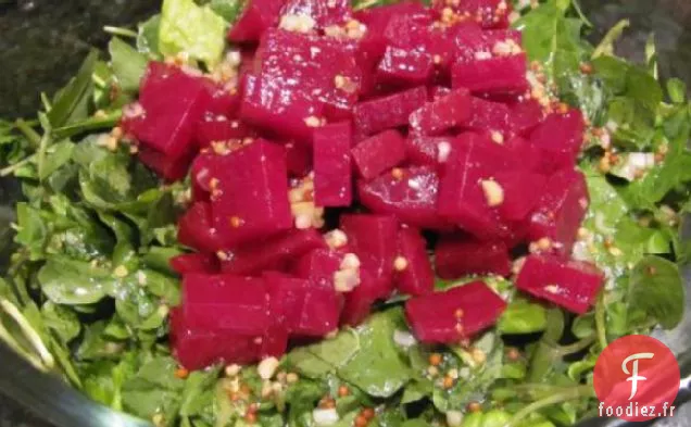 Salade de Betteraves et de Cresson