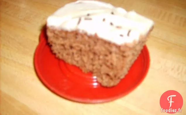 Cupcakes Aux Betteraves Au Chocolat Avec Glaçage Au Fromage À La Crème À L'Orange