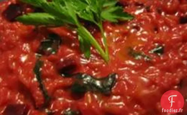 Risotto aux Betteraves et au Cheddar