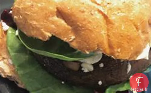 Burgers Portobello au Fromage de Chèvre