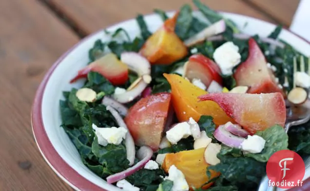Salade De Chou Frisé Et De Betterave