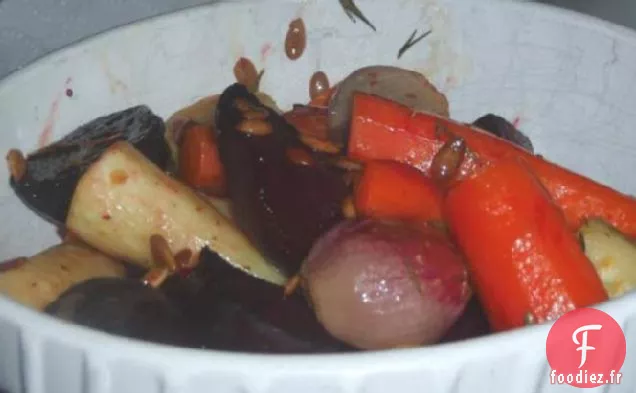 Assiette de Légumes d'Hiver