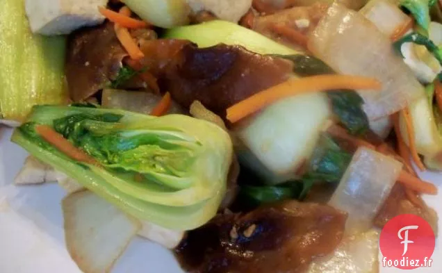 Sauté Épicé au Shiitake au Tofu