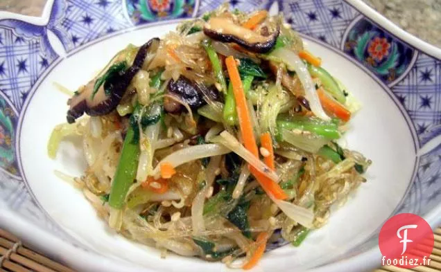 Salade de Nouilles Ramen Bok Choy