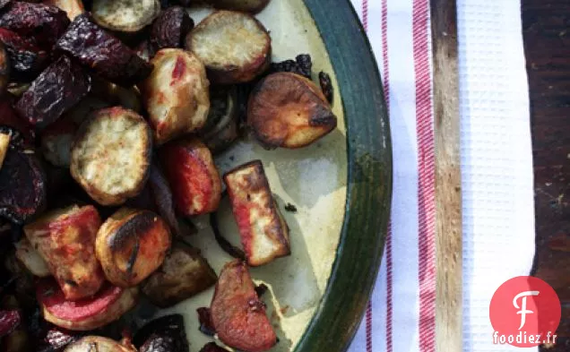 Patate Douce Au Four Et Betterave