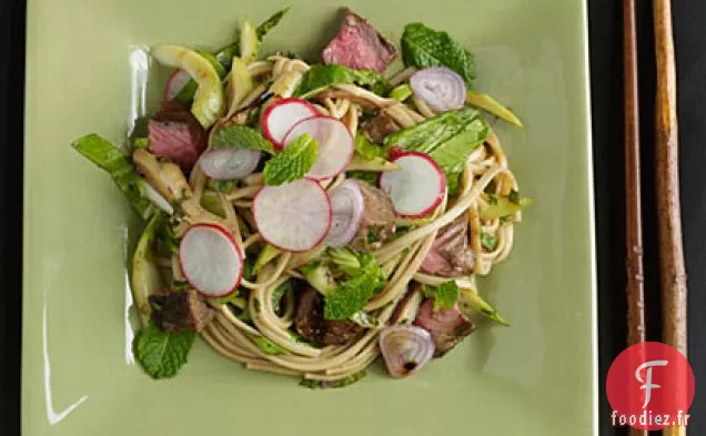 Salade de Nouilles Froides au Bœuf