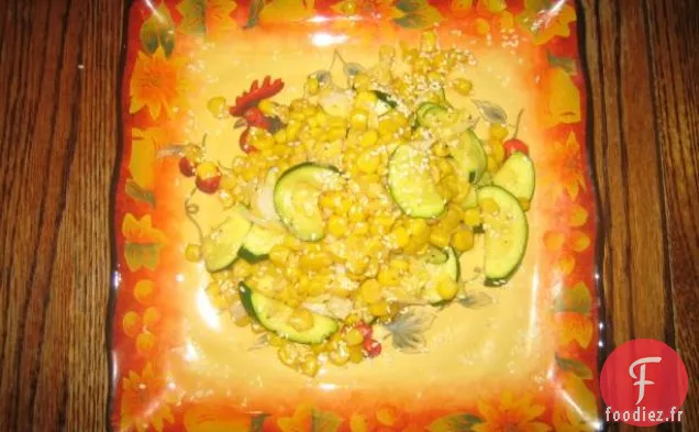 Poulet et Légumes Asiatiques