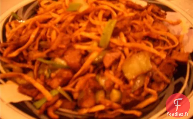 Haricots Monggos et Pechay des Philippines (Haricots Mungo et Bok Choi)