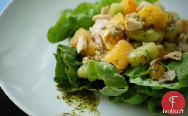 Salade de Poulet Thaï et Nectarine