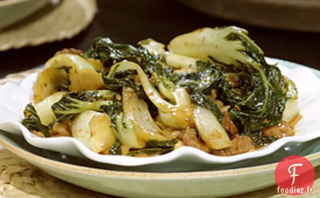 Nouilles aux Légumes Verts et Sauce