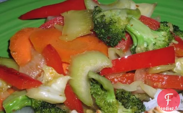 Poulet Lo Mein Aux Légumes