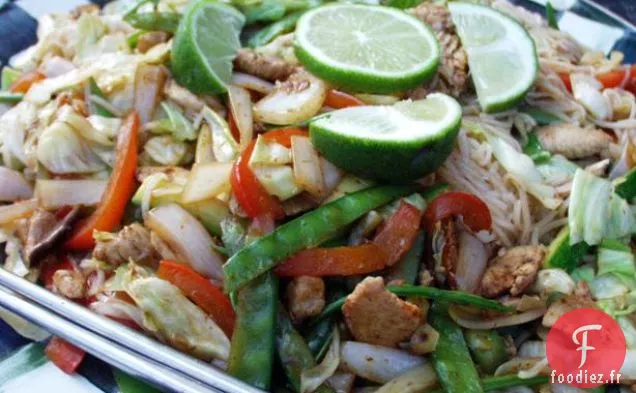 Nouilles au Poulet Teriyaki