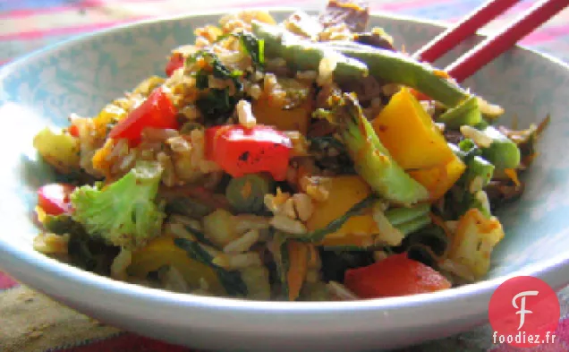 Riz Frit Aux Légumes