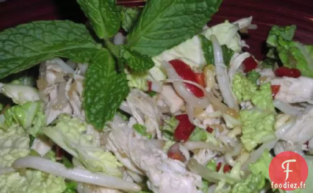 Salade de Poulet Vietnamienne Rapide et Facile