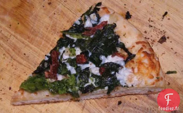 Pizza au Brocoli Rabe
