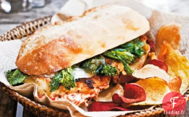 Cook the Book: Sandwich aux escalopes de poulet à la Philly