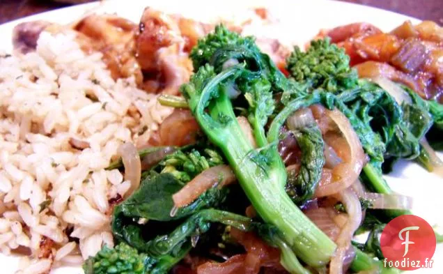 Rabe de Brocoli à l'Ail